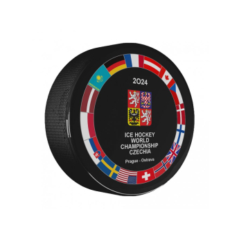 Hokejové reprezentácie puk Ice Hockey World Championship Czechia MS 2024 Signature Edition