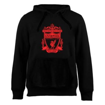 FC Liverpool detská mikina s kapucňou No35 black