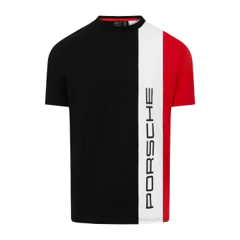 Porsche Motorsport pánske tričko Stripe Black 2024