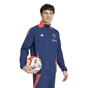 Manchester United pánska bunda Presentation indigo