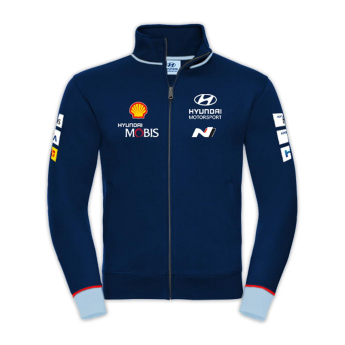 Hyundai Motorsport pánska mikina Driver navy 2024