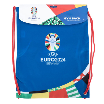 EURO 2024 taška gym bag blue