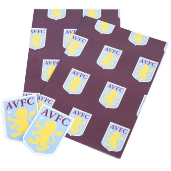 Aston Villa baliaci papier Text
