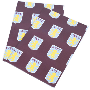Aston Villa baliaci papier Text