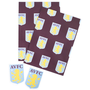 Aston Villa baliaci papier Text