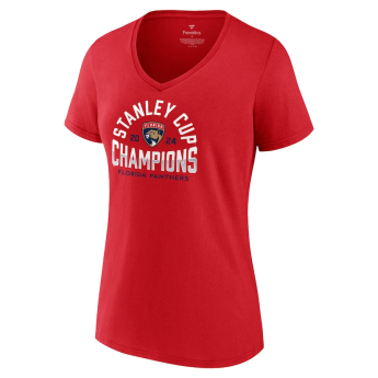Florida Panthers dámske tričko 2024 Stanley Cup Champions Signature Roster V-Neck