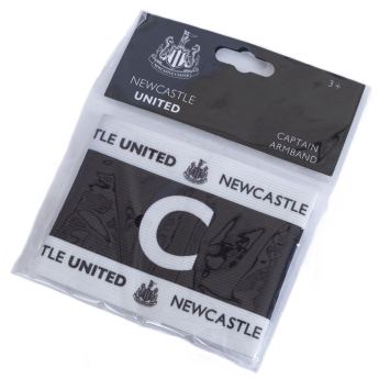 Newcastle United kapitánska paska Black and white