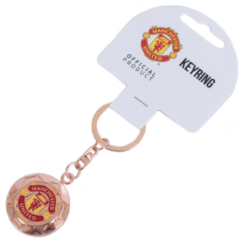 Manchester United kľúčenka Rose Gold Ball