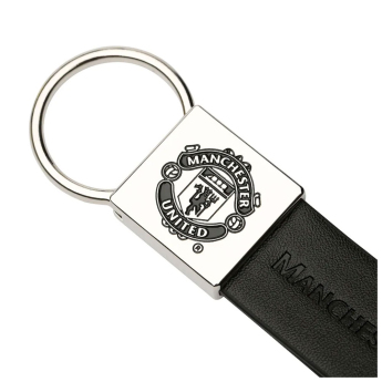 Manchester United kľúčenka black Faux