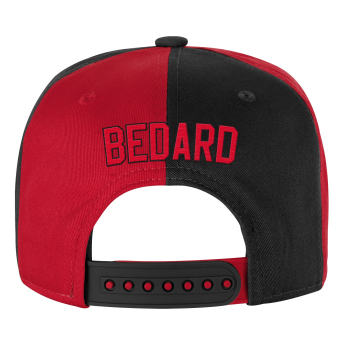 Chicago Blackhawks detská čiapka baseballová šiltovka Connor Bedard Pandemonium Tonal Flat Brim Sn