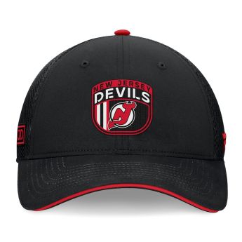 New Jersey Devils čiapka baseballová šiltovka 2024 Draft NHL On Stage Trucker Adjustable Hat