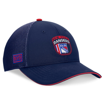New York Rangers čiapka baseballová šiltovka 2024 Draft NHL On Stage Trucker Adjustable Hat