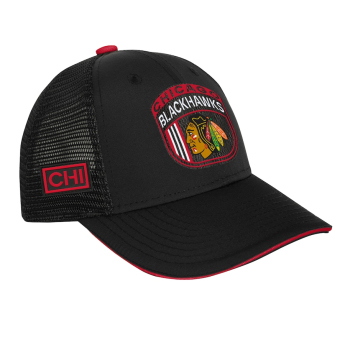 Chicago Blackhawks detská čiapka baseballová šiltovka 2024 Draft NHL On Stage Trucker Adjustable Hat