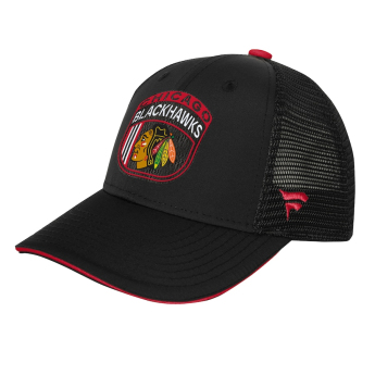 Chicago Blackhawks detská čiapka baseballová šiltovka 2024 Draft NHL On Stage Trucker Adjustable Hat