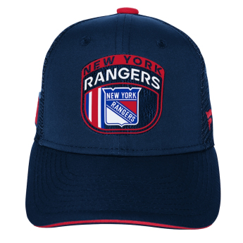 New York Rangers detská čiapka baseballová šiltovka 2024 Draft NHL On Stage Trucker Adjustable Hat