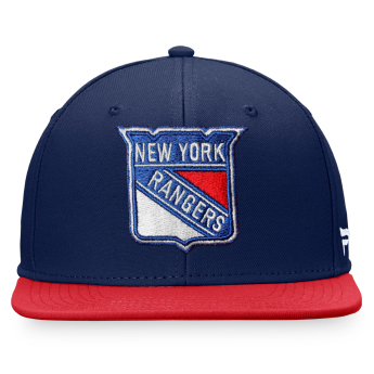 New York Rangers čiapka flat šiltovka core snapback cap