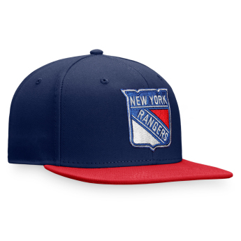 New York Rangers čiapka flat šiltovka core snapback cap