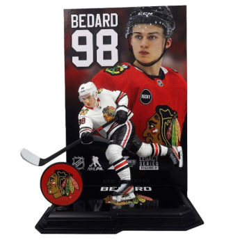 Chicago Blackhawks figúrka Connor Bedard #98 Figure SportsPicks LIMITED PLATINUM CHASE