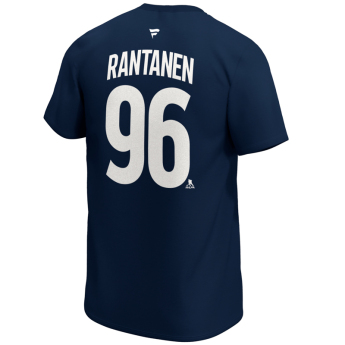 Colorado Avalanche pánske tričko Mikko Rantanen #96 Iconic Name & Number Graphic