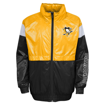 Pittsburgh Penguins detská bunda goal line stance full-zip windbreaker