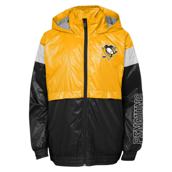 Pittsburgh Penguins detská bunda goal line stance full-zip windbreaker