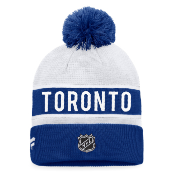 Toronto Maple Leafs zimná čiapka Blue Cobalt-White