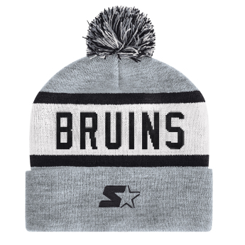 Boston Bruins zimná čiapka Biscuit Knit Skull