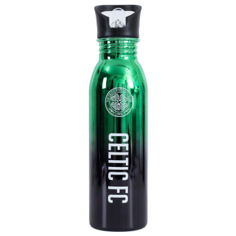 FC Celtic fľaša na pitie UV crest and text