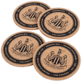 Newcastle United set podtáciek 4pk Coaster Set