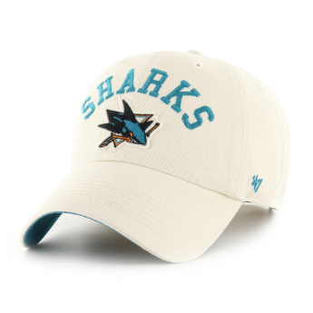 San Jose Sharks čiapka baseballová šiltovka Clubhouse Faber ’47 Clean Up
