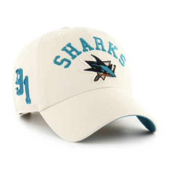 San Jose Sharks čiapka baseballová šiltovka Clubhouse Faber ’47 Clean Up