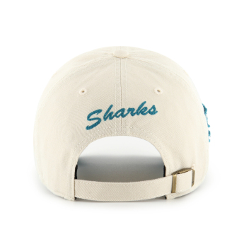 San Jose Sharks čiapka baseballová šiltovka Clubhouse Faber ’47 Clean Up