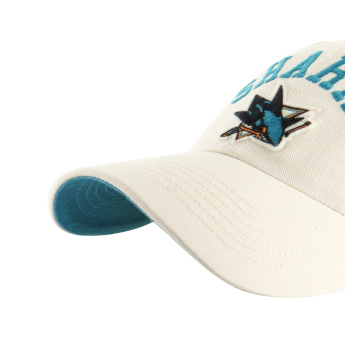San Jose Sharks čiapka baseballová šiltovka Clubhouse Faber ’47 Clean Up