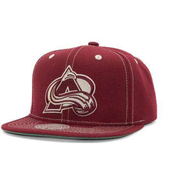 Colorado Avalanche čiapka flat šiltovka Contrast Natural Snapback