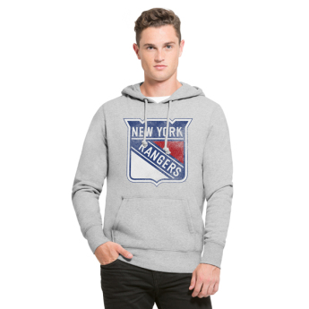 New York Rangers pánska mikina s kapucňou Knockaround Headline