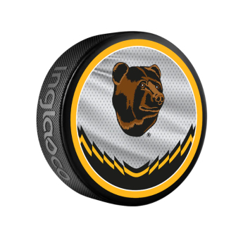 Boston Bruins puk reverse retro jersey souvenir collector hockey puck