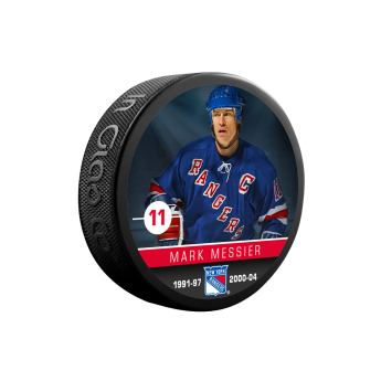 New York Rangers puk souvenir collector hockey puck