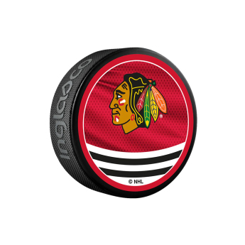 Chicago Blackhawks puk Reverse Retro Jersey 2022 Souvenir Collector Hockey Puck