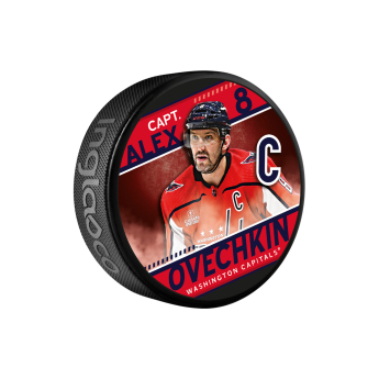 Washington Capitals puk Alex Ovechkin Captain Collection
