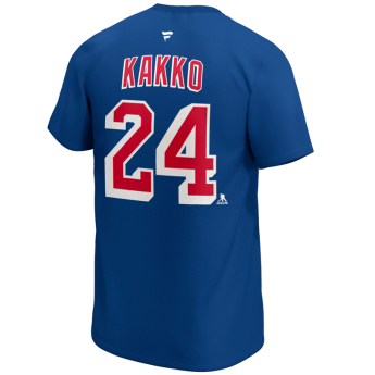 New York Rangers pánske tričko Authentic Stack Name & Number