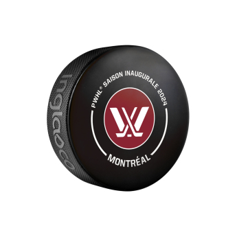 Montreal Canadiens puk 2024 Inaugural Season Official Game Hockey Puck