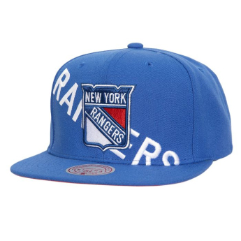 New York Rangers čiapka flat šiltovka Full Frontal Snapback Vntg
