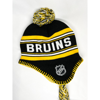 Boston Bruins detská zimná čiapka Patchwork Cuffed Knit