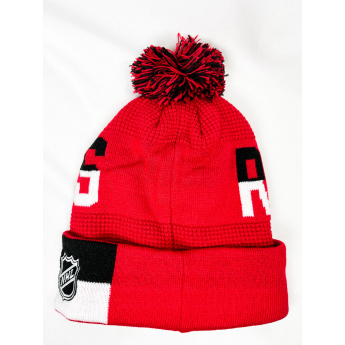 Detroit Red Wings detská zimná čiapka Faceoff Jacquard Knit