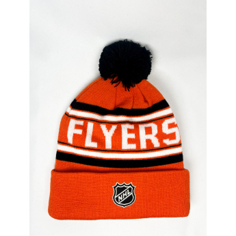 Philadelphia Flyers detská zimná čiapka Jacquard Cuffed Knit With Pom