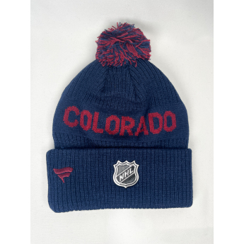 Colorado Avalanche detská zimná čiapka Cufed Knit With Pom
