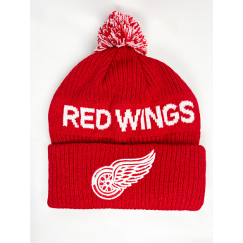 Detroit Red Wings detská zimná čiapka Cufed Knit With Pom