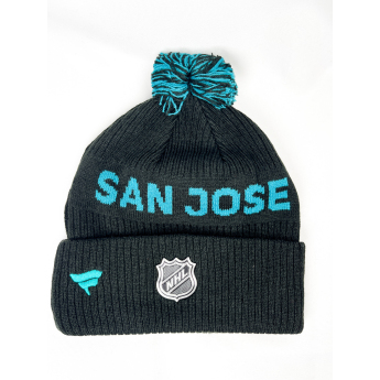San Jose Sharks detská zimná čiapka Cufed Knit With Pom