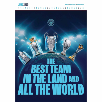 Manchester City kalendár Deluxe 2025