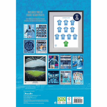 Manchester City kalendár Deluxe 2025